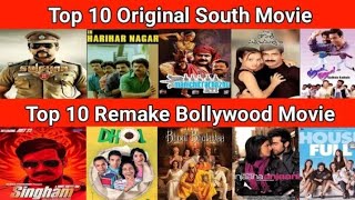 Top 10 Original South Movie Vs Top 10 Remake Bollywood Movie Box Office Collection Comparison |