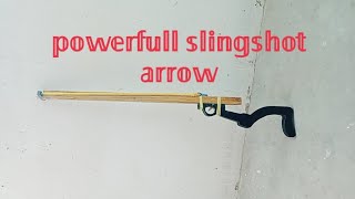 #diycrafts slingshot arrow