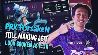 PRX f0rsakeN DESTROYING EU Ranked at VCT CHAMPS?!?! *Jett GOD*