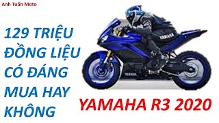 YAMAHA R3 2020 mới ra mắt tại Việt Nam với mức giá 129 triệu đồng