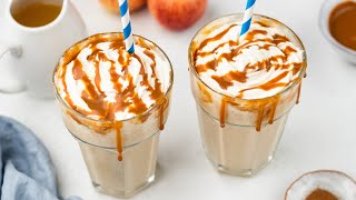 Festive Fall Caramel Apple Milkshake Recipe