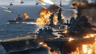 Today in the Red Sea, air attacks destroyed 3 destroyers