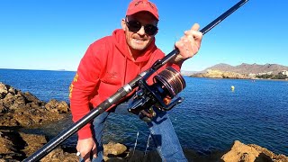 SURFCASTING,PESCA EN  EN MAZARRON