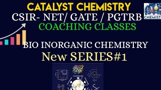 Bio Inorganic Chemistry| Csir-NET GATE Preparation class|CATALYST CHEMISTRY NET|Coaching class