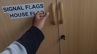 signal flags for vessel |#ship #merchantnavy #containership #youtubeshorts #trending #womenatsea