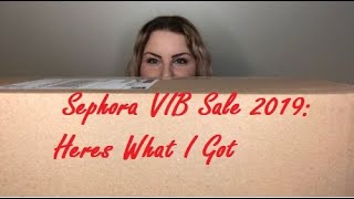 Sephora VIB Sale 2019