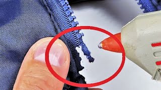 Tailors don't want to talk about this method! Fix a broken zipper in 3 minutes!