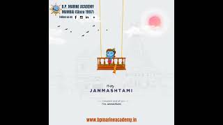 Happy Janmashtami from BP Marine Academy #janmashtami #janmashtamispecial #janmashtamiwhatsapp