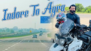 MUMBAI TO AGRA SEREIS | INDORE TO AGRA  | इंदौर से आगरा तक बाइक पर ✌🏻🏍️ EP 4