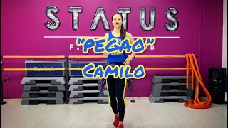 PEGAO - Camilo | Cumbia | Zumba | Choreography by Valeria Krivosheina