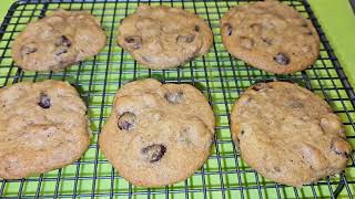 Espresso and Pecan Choc Chip Cookies