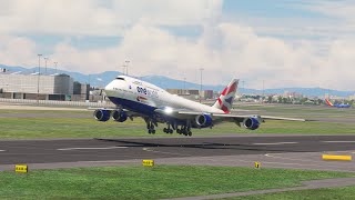 Very Amazing Plane Landing!!! Boeing 747 At Haneda Airport MFS