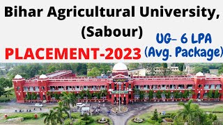 Bihar Agriculture University sabour Placement #bihar #agricultureuniversity #agriculture