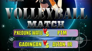 🔴Live Bola Voli Tumpukan Ngemplak kedungwatu Vs Tanjungsari