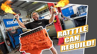 RATTLE CAN REBUILD! - How to make your crusty engine look brand new on a budget! - HG Build - Part 6