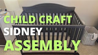 Child Craft Sidney 4-in-1 Convertible Crib Assembly | Child Craft Crib Assembly