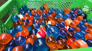 Welcome to Marble Run Live ☆ Handmade wooden rain gutter slope & colorful balls ASMR