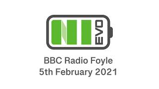 Council Grants for EVs Charging in NI - BBC Radio Foyle (Audio)