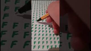 #letter #art #shortvideo