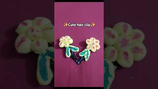 Hair pin 💕💖#diy #viralvideo #shorts #art #ytshorts #shortsfeed #crafteraditi #aditicrafter