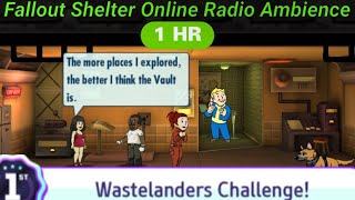 Fallout Shelter Online Radio Ambience (1 HOUR) NO COPYRIGHT