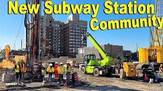 Toronto NEW Transit Oriented Community & Ontario Subway Line Construction | Danforth & Pape Station