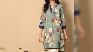 ladys summer kurti#trending #design #2022