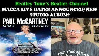 BREAKING NEWS ! Paul McCartney Announces New Australian Live Dates -  All Details Here.