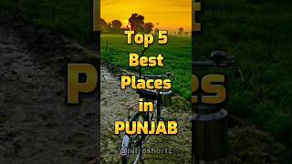 Top 5 Best Places in PUNJAB | NitroShortz #shorts #viral