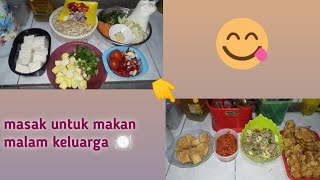 KEGIATAN IBU RUMAH TANGGA | MASAK UNTUK MAKAN MALAM 🍽