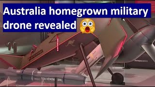 Australia homegrown military drone unveiled - Learning from the Ukraine war - A Game Changer