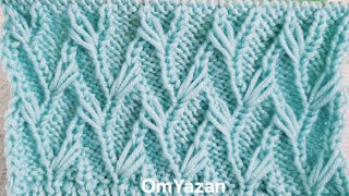 @قناة OmYazan Triku Crochet  #تريكو#triku#طريقةعمل#غرزة جميلة لجميع الأعمار بلوفر جاكيت قبعة