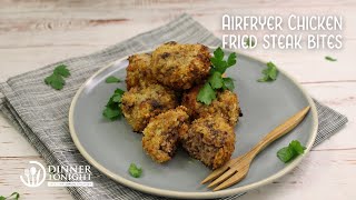 Chicken Fried Steak Air Fryer Minis