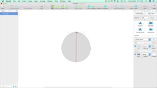 How to Draw a Water Droplet Icon in Sketch