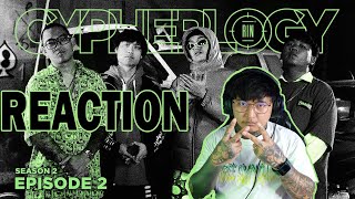 REACTION-EP.2 | TEKAMI x ISEAST x EP$ON x ZZON (CYPHERLOGY SS2) | RAP IS NOW-BIG BOSS Official