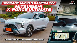 MITSUBISHI X-FORCE ULTIMATE PASANG KAMERA 360 & UPGRADE AUDIO DSP