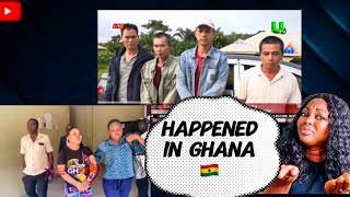 CHINESE ILLEGAL MINERS APPREHENDED IN GHANA 🇬🇭 , GHANA JUDICIAL SYSTEM IS ACTiVE SEE WHAT HAPPENED 😢