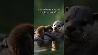 How This Otter Cares for Her Baby Will Melt Your Heart!