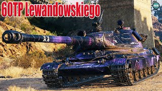 60TP Lewandowskiego карта Граница империи, 10К dmg, 10 kills, Колобанов, Пул. WoT 1.9.0. 2К VIDEO.