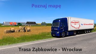 Poznaj Mapę - "Projekt Polskie Drogi" by @iwus6949 | Trasa Ząbkowice - Wrocław