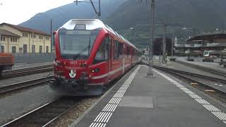 Trenino del Bernina Tirano estate 2020