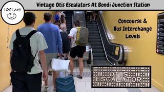 Awesome 1970's Otis Escalators at Bondi Junction Station - Concourse & Bus Interchange Levels