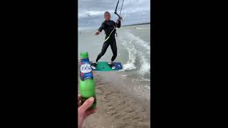 Kitesurfing in north of France summer 2020