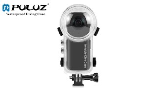 For Insta360 X4 PULUZ 50m Waterproof Sealed Diving Case