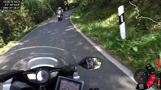 VFR1200 on Company ride out 2014 part three on road K53-K54-K83