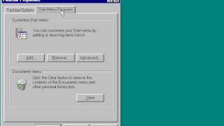 Windows 98 Second Edition Has a Secret Menu - Deskbar