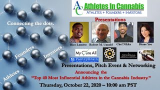 Launching Athletes in Cannabis, 102220  Pantry Brain by John McCully