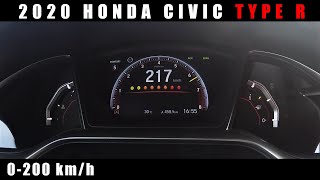 2020 Honda Civic Type R 0-200 km/h