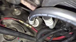 LINCOLN TOWN CAR NO BATTERY POWER LOW VOLTAGE DUE TO FRAME, BODY AND ENGINE GROUND POINTS