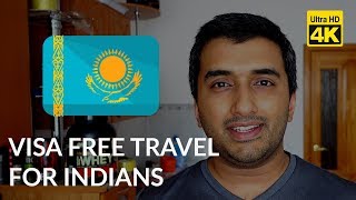 Indian citizens can visit Kazakhstan without a visa